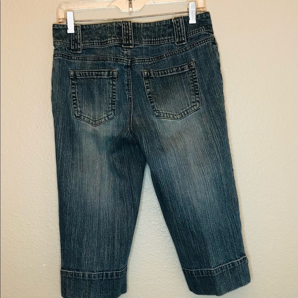 Zena Jean shorts 6p sewn pockets, pre-faded like cutoffs but finished!